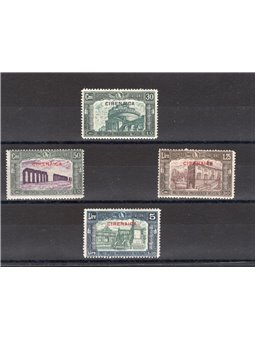 Cyrenaica 1930 Militia Series III No. 68/71 Cert. CiBaFil Cat. €400 (*)