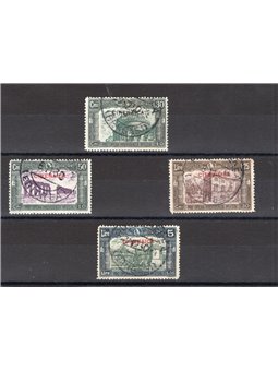Cyrenaica 1930 Militia Series III No. 68/71 Cert. CiBaFil Cat. €900 (U)
