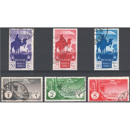 Cyrenaica 1932 P.A. African subjects series no. 6/11 Cat. €120 (U)