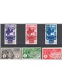 Cirenaica 1932 P.A. Soggetti africani serie n° 6/11 Cat. € 120 (U)