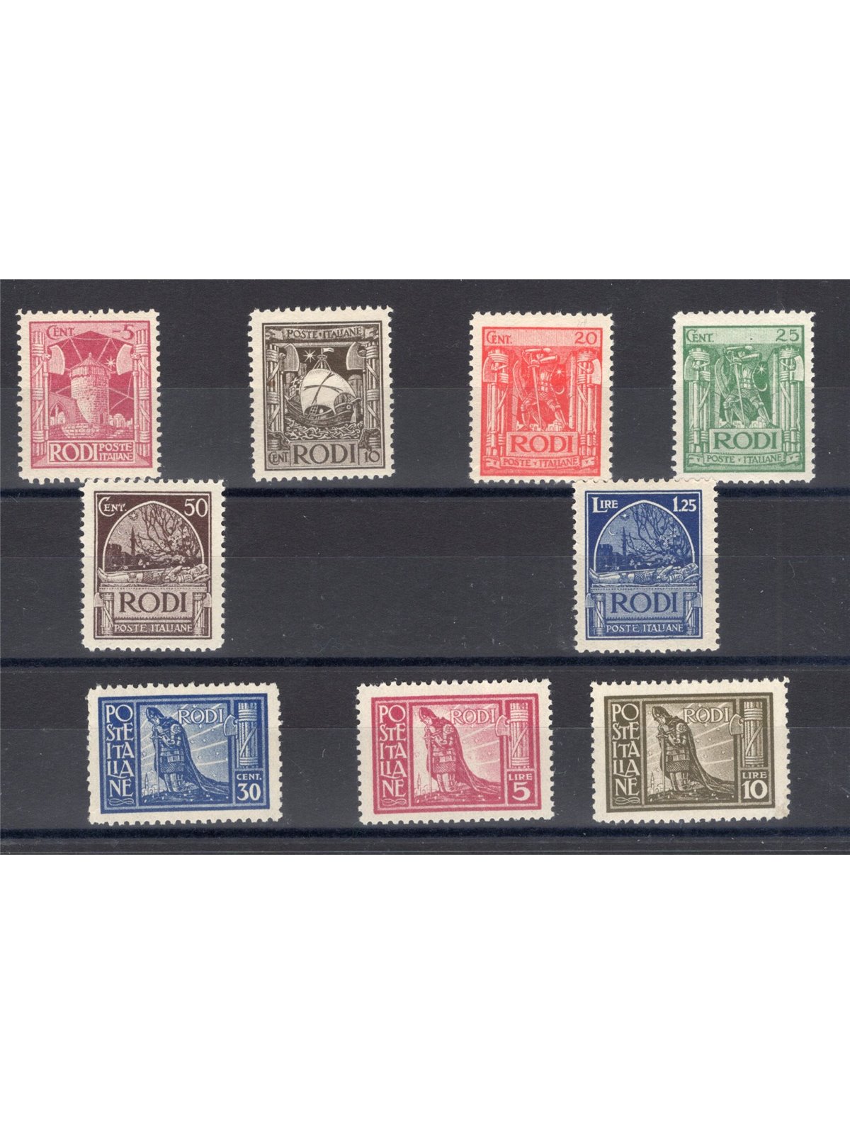 Aegean 1929 Pittorica series no. 3/11 CiBaFil certificate Biondi certificate Cat. €2,750 (**)