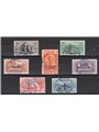 Egeo 1931 S. Antonio serie n° 37/43 Cert. CiBaFil Cat. € 650 (U)