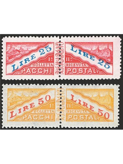 Egeo 1932 Ventennale dell'occupazione serie su frammento serie n° 65/71 Cat. € 2.200++ (U) 
