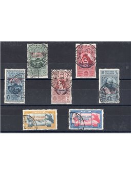 Egeo 1932 P.A. Garibaldi serie n° 14/20 Cert. Biondi Cat. € 2.200 (U)