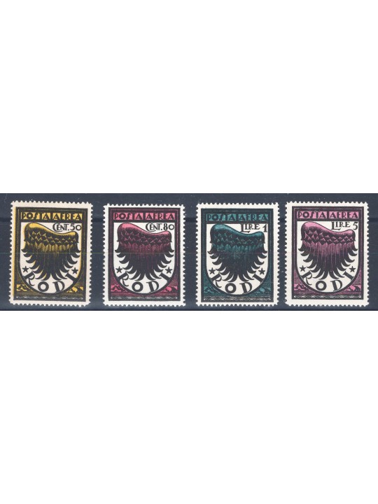 Aegean 1934 P.A. Stylised Wing series no. 30/33 Cat. €112 (**)