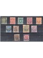 Eritrea 1893 Overprint “Colonia Eritrea” series no. 1/11 certified by Apicella catalogue price €1,200 (U)