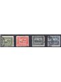 Eritrea 1910/14 Soggetti africani serie n° 34/37 Cat. € 70 (U)