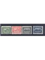 Eritrea 1910/14 Soggetti Africani serie n° 34/37 Cat. € 1.200 (*)