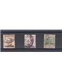 Eritrea 1916 Michetti and Floral series no. 38/40 Biondi Cert. Cat. €1,200 (U)