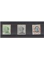 Eritrea 1924 Soprast. serie n° 93/95 Cert. Biondi Cat. € 700 (**)