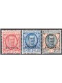 Eritrea 1926 Floreale soprast. serie n° 113/15 Cert. Biondi Cat. € 1.650 (**)