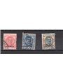 Eritrea 1926 Floreale soprast. serie n° 113/15 Cert. Biondi Cat. € 220 (U)