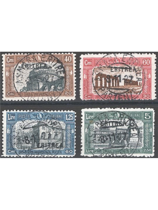 Eritrea 1927 Milizia I serie n° 116/19 Cert. CiBaFil Cat. € 320 (U)