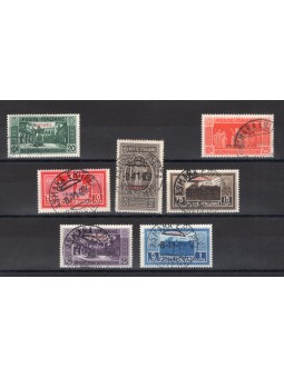 Eritrea 1929 Montecassino serie n° 145/51 Cat. € 250 (U)