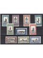Eritrea 1930 Soggetti Africani serie n° 155/64 Cert. CiBaFil Cat. € 700 (**)