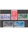 Eritrea 1930 Ferrucci series no. 165/69 Cat. €100 (*)