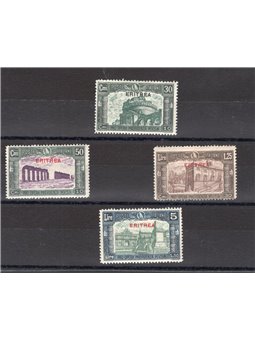 Eritrea 1930 Militia III series no. 170/73 CiBaFil cert. Cat. €400 (*)