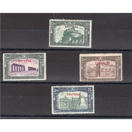 Eritrea 1930 Militia III series no. 170/73 CiBaFil cert. Cat. €400 (*)