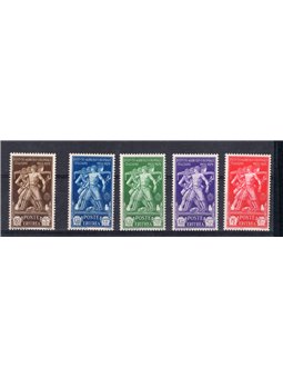 Eritrea 1930 Istituto Agricolo Coloniale serie n° 174/78 Cat. € 165 (**)