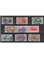 Eritrea 1930 Virgilio series no. 179/87 Cat. €225 (U)