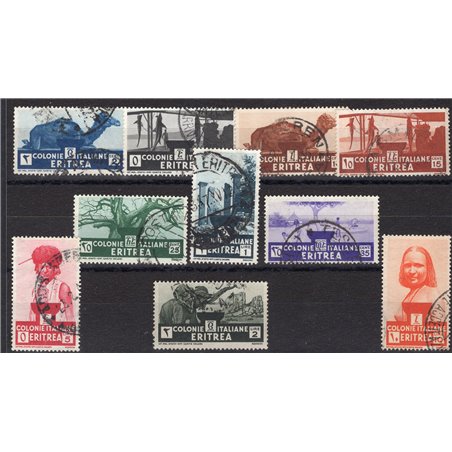 Eritrea 1933 African Subjects series no. 203/12 Cat. €65 (U)