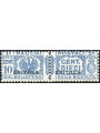 Eritrea 197 Postal parcels 10 c. light blue with overprint in large type No. 22 Biondi Certified Cat. €18,000 (**)