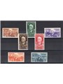 Etiopia 1936 Vitt. Emanuele serie n° 1/7 Cert. Biondi Cat. € 500 (**)