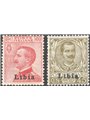 Libia 1917/18 Soprast. “Libia” 45 c. e 60 c. serie n° 18/19 Cat. € 110 (*)