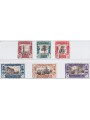 Libya 1928 2nd Tripoli Fair series no. 72/77 Cat. €180 (U)