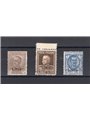 Libia 1928/29 Soprast. serie n° 78/80 Cert. Biondi Cat. € 600 (**)