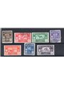 Libya 1930 4th Tripoli Fair series no. 87/93 Cat. €375 (U)