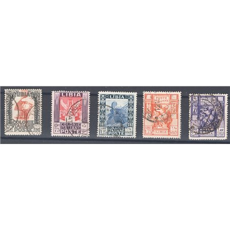Libya 1931 ‘Pittorica’ and ‘Sibilla Libica’ series no. 103/07 Cat. €70 (U)