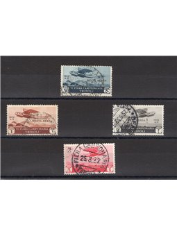 Libia 1932 VI Fiera di Tripoli P.A. serie n° 4/7 Cert. CiBaFil Cat. € 700 (U)