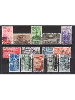 Libya 1934 8th Tripoli Fair series no. 125/31 + P.A. 14/20 CiBaFil certified CiBaFil Cat. €2,000 (U)