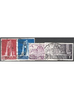 Libya 1937 Coastal Road series no. 140/41 + P.A. 30/31 Cat. €50 (U)