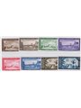 Libya 1938 12th Tripoli Fair series no. 146/51 + P.A. 34/35 Cat. €30 (**)
