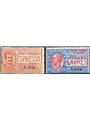 Libia 1915 Espressi soprast. 1° tipo serie n° 1/2 Cert. Biondi Cat. € 500 (**)