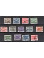 Libya 1915 Overprinted revenue stamp series no. 12/24 Biondi catalogue €375 (U)