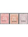 Libia 1915 Servizio commissioni soprast. n° 1/3 Cat. € 200 (*)