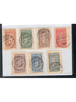 Oltre Giuba 1926 Annessione serie n° 29/35 Cat. € 325 (U/Fr)