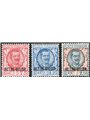 Oltre Giuba 1926 Floral overprint series no. 42/44 with excellent centring. CiBaFil Cert. Cat. €1,000 (*)
