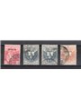 Somalia 1916 Croce Rossa serie n° 19/22 Cert. CiBaFil Cat. € 320 (U)