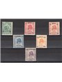 Somalia 1922 Overprint series no. 24/29 Biondi certificate Cat. €500 (**)