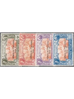 Somalia 1923 Propaganda Fide serie n° 45/48 Cat. € 60 (*)