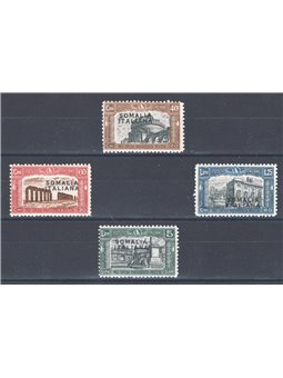 Somalia 1927 Militia I series no. 105/108 catalogue price €60 (**)