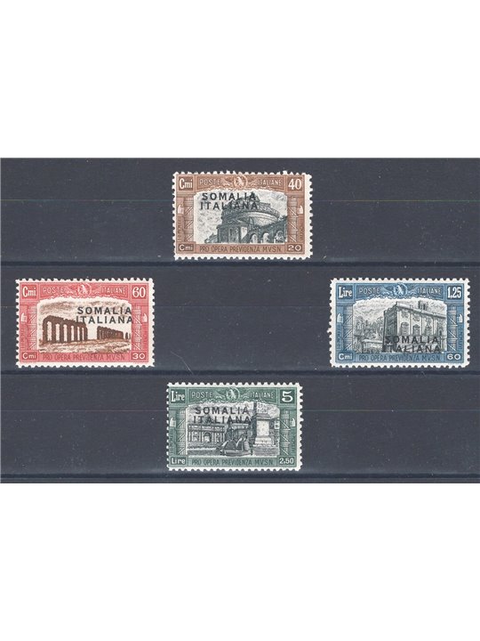 Somalia 1927 Milizia I serie n° 105/108 Cat. € 60 (**)
