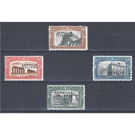 Somalia 1927 Militia I series no. 105/108 catalogue price €60 (**)