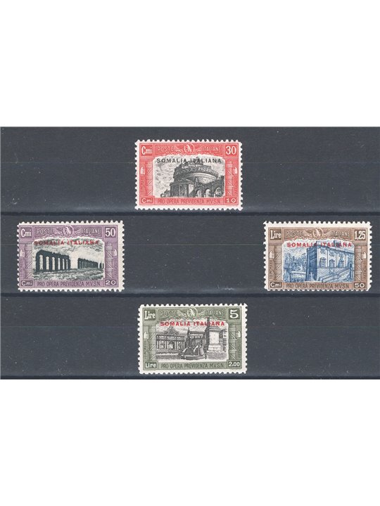 Somalia 1928 Pro Società Africana series no. 112/15 catalogue price €60 (**)