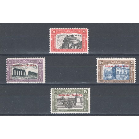 Somalia 1928 Pro Società Africana serie n° 112/15 Cat. € 60 (**)