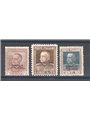 Somalia 1928 Vitt. Emanuele con soprast. del 2° tipo serie n° 116/18 Cert. Biondi Cat. € 700 (**)